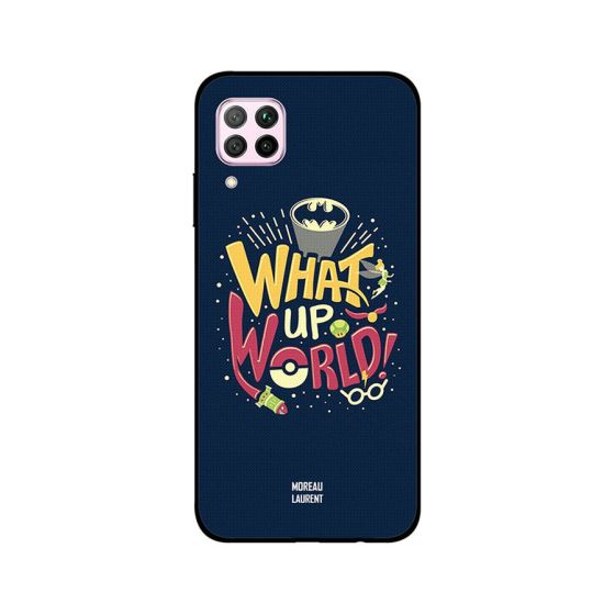 Moreau Laurent What Up World Printed Back Cover for Huawei Nova 7i