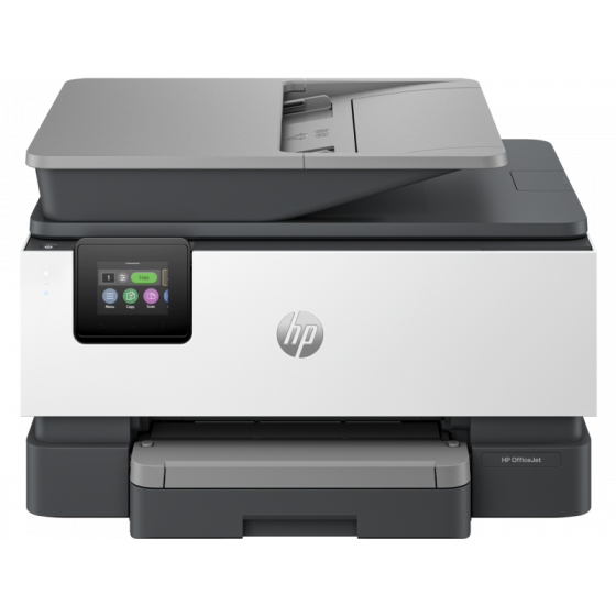 طابعة حبر لاسلكية اتش بي OfficeJet Pro 9120 الكل فى واحد، رمادي وابيض- 4V2M9C