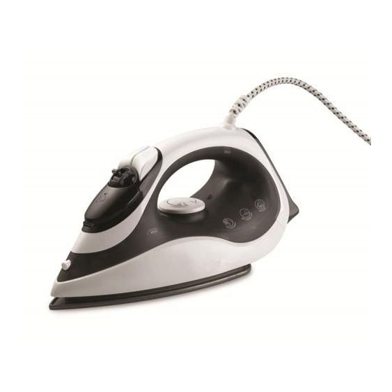 مكواه بخار بلاك اند وايت، 2200 واط، اسود \ ابيض - SI-1600