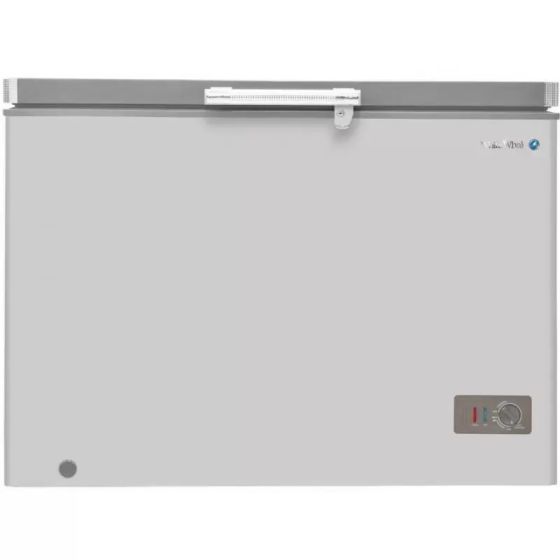 White Whale Chest Deep Freezer, 273 Liters, Silver - WCF-345 XG