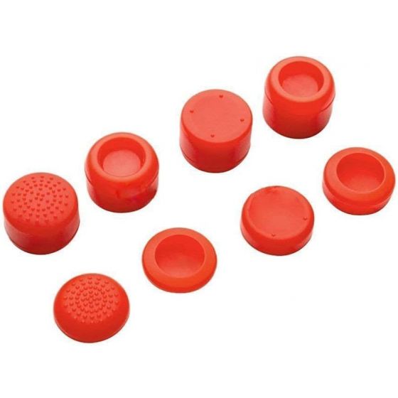 Ambertown Silicone Thumb Grips For PlayStations and Xbox Controllers - Red