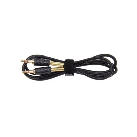Audio Cable, 1 Meter, '3.5mm, Black - J-1