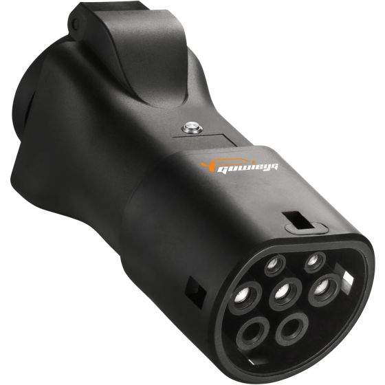 GUWIEYG Electric Car Adapter, 16A - Black