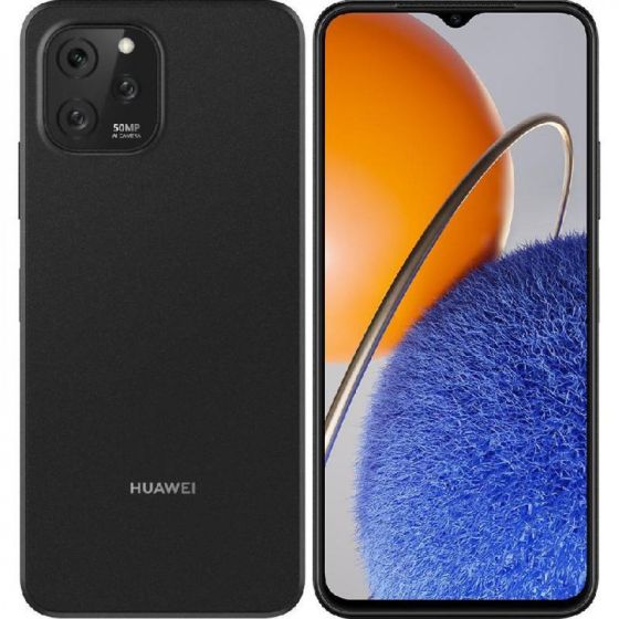 Huawei Nova Y61, 64GB, 4GB RAM, Dual SIM, 4G LTE - Midnight Black