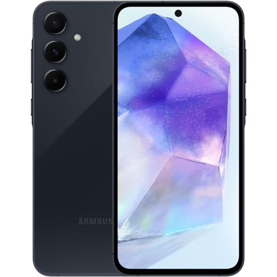 Samsung Galaxy A55, 128GB, 8GB, 5G, Dual SIM - Awesome Navy
