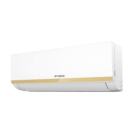 Fresh Split Air Conditioner, 3 HP, Cooling and Heating, Inverter Motor, White - SIFW24H-I-AG-SIFW24H-O-X4 - Without Installation