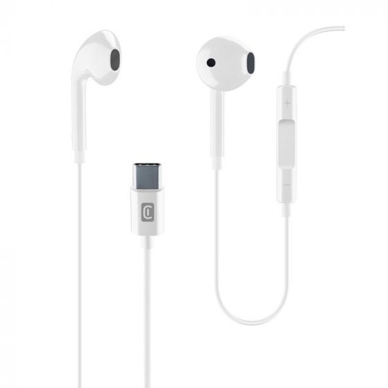 سماعة اذن سلكية سيلولارلاين اوربيت، USB-C - ابيض