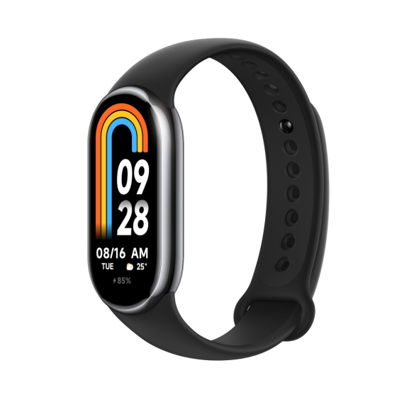 Xiaomi Smart Band 8, Black Case and Black Strap