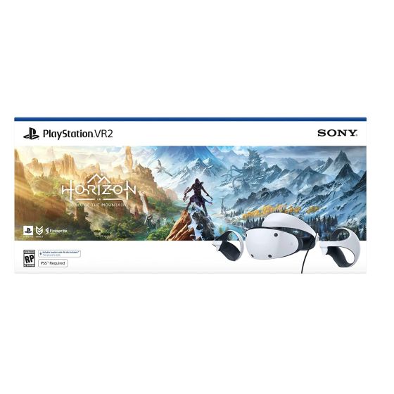 Sony VR2 Sense Gaming Virtual Reality Controller for PlayStation 5 with Horizon Call of the Mountain - White