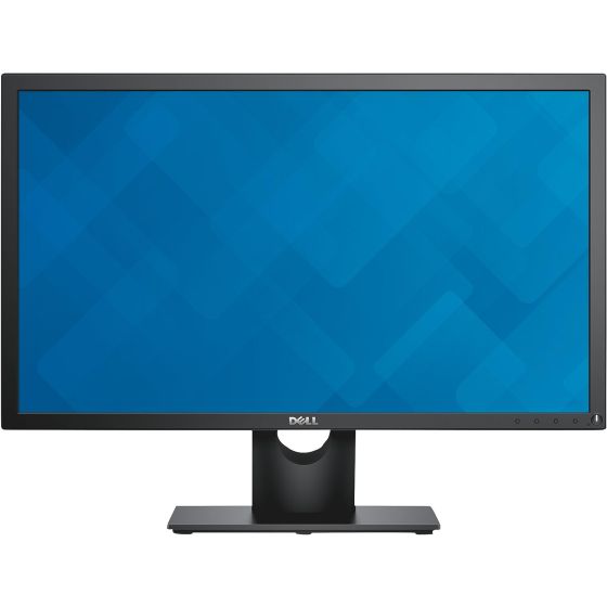 شاشة LED ديل 24 بوصة، دقة FHD، تردد 60 هرتز، اسود - E2417H