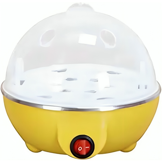 Electric Egg Cooker, 350 Watt - Yellow