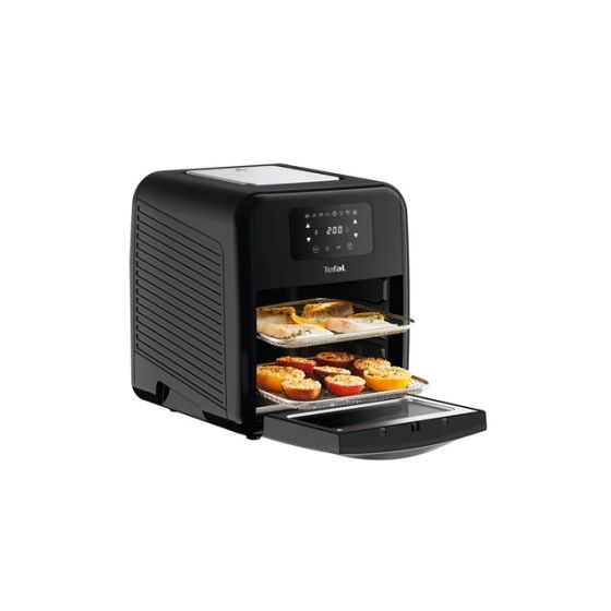 Tefal 9 In 1 Air Fryer Oven, 2000 Watt, 11 Liters, Black - FW501