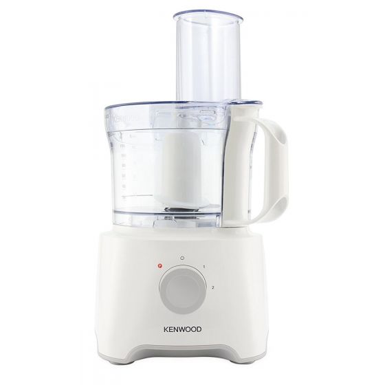 Kenwood Multipro Compact Food Processor, 800 Watt, 2.1 Liter, White - FDP303