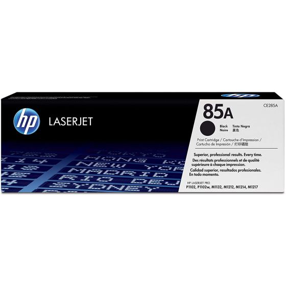 HP LaserJet Toner Cartridge, Black - CE285A