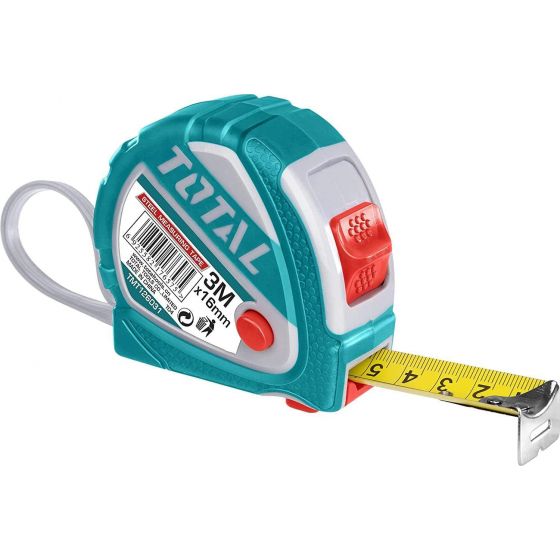 Total Tools Steel Measuring Tape, 3 Meters - TMT126031