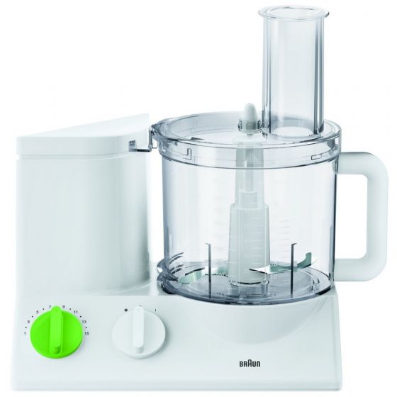 Braun TributeCollection Food Processor, 600 Watt, White - FP3010