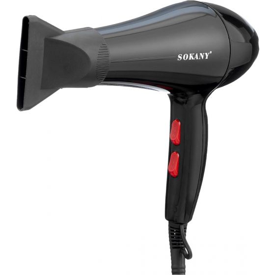 مجفف شعر سوكاني، 2200 وات، اسود - sk-2200