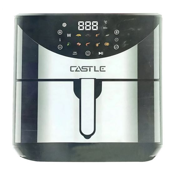 Castle Air Fryer, 10 Liters, 2200W, Silver - AFS1210