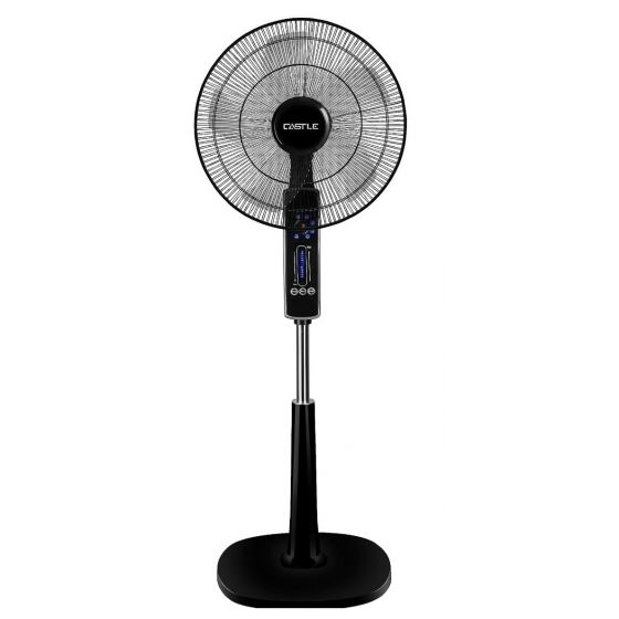 Castle Stand Fan, 18 Inch, Black - FAS2718RD