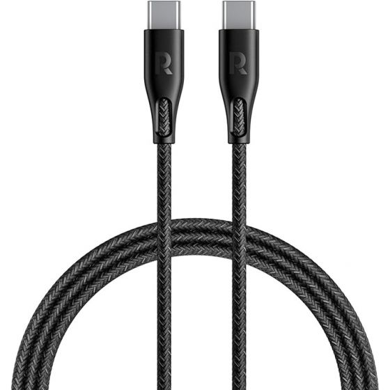 RAVPower USB-C Cable, 1.2 Meters, Black - RP-CB1029 