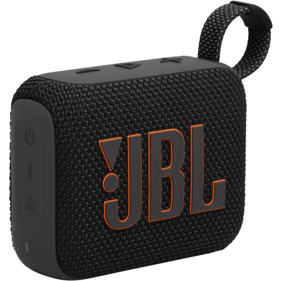 JBL Go 4 Bluetooth Speaker, Black - JBLGO4BLKAM