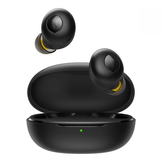 Realme Buds Q Wireless Earphone With Charging Case - Black Pebble