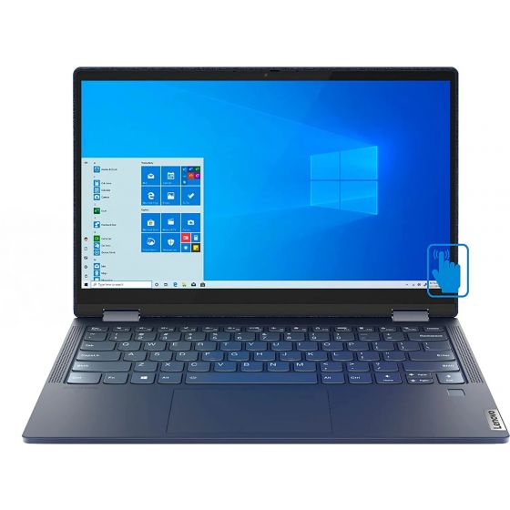 Lenovo Yoga 6 2 in 1 Convertible Laptop, AMD Ryzen 7 4700U, 13.3 Inch Touchscreen, 512GB SSD, 16GB RAM, AMD Radeon Graphics , Dos, Blue