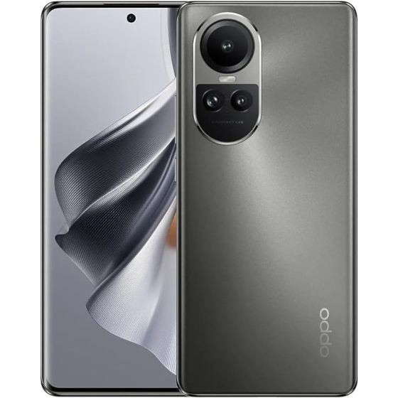 Oppo Reno 10, 256GB, 8GB, 5G, Dual SIM- Silvery Grey- CPH2531