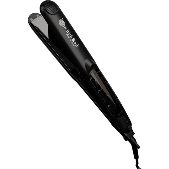 Rush Brush Straightening Steamer, Black - RB-S011