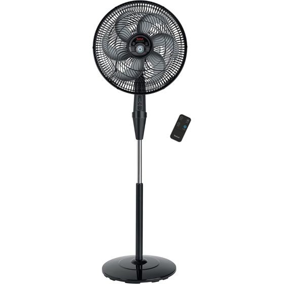 Tefal Anti-mosquito Repellent Stand Fan With Remote Control, 16 Inch, Black - VG4135EE