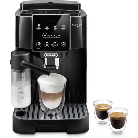 ماكينة قهوة اسبريسو ديلونجي ماجنيفيكا ستارت، 1.8 لتر، 1450 وات، اسود  - ECAM 220.60.B