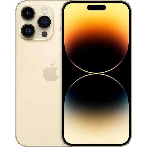 Apple iPhone 14 Pro Max Single SIM, 512GB, 6GB RAM, 5G-Gold