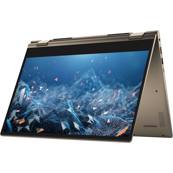 Dell Inspiron 7405 2-in-1 Laptop, Ryzen 5 4500U, 14 Inch Touchscreen, 256GB SSD, 8GB RAM, AMD Radeon Graphics, Windows 10 - gold