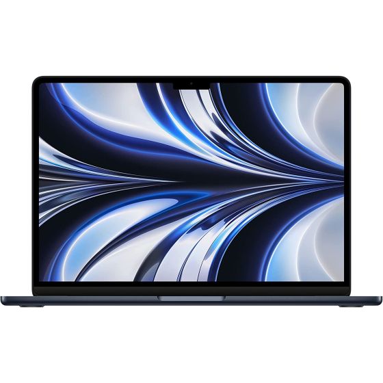 ابل ماك بوك اير، ابل M2 8 كور، 13.6 بوصة FHD، هارد 256 جيجا SSD، رام 8 جيجا، كارت شاشة 8-Core GPU، ماك - ميد نايت