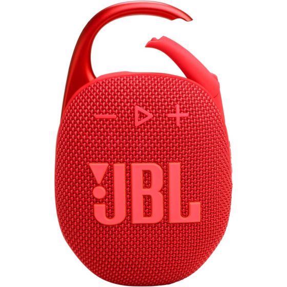 JBL Clip 5 Bluetooth Speaker, Red - JBLCLIP5REDAM