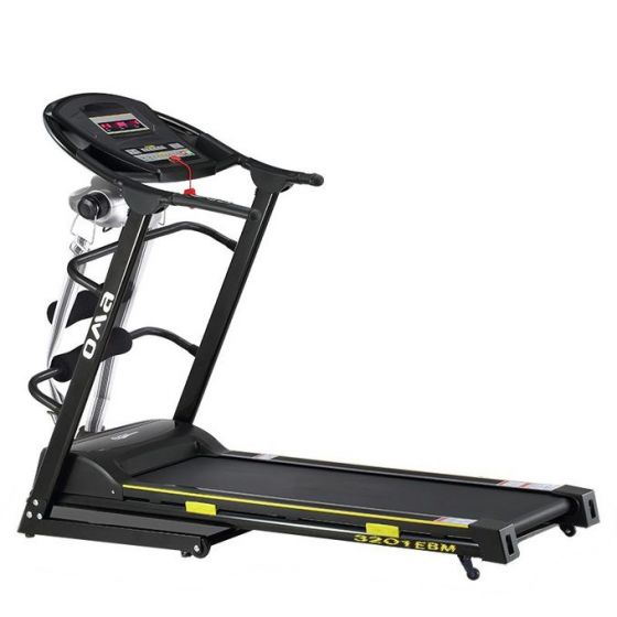 OMA Motorized Treadmill, 100 Kg, Black - 3201EBM