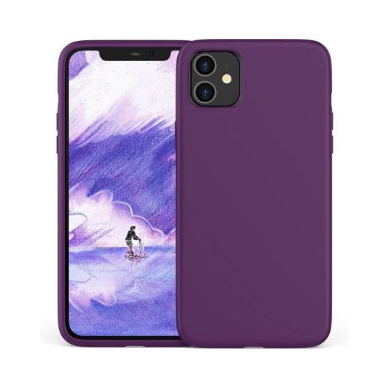 StraTG Back Cover for Apple iPhone 11- Dark Purple