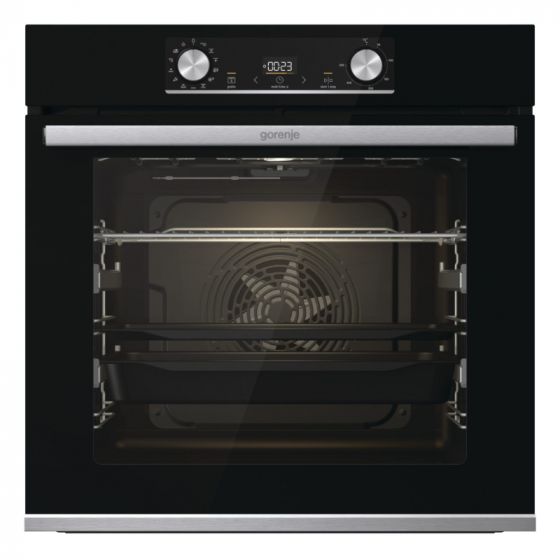 Gorenje Electric Built-in Oven with Grill, Multi-Function, 60 cm, 77 Liters, Black - BOSX6737E09BG