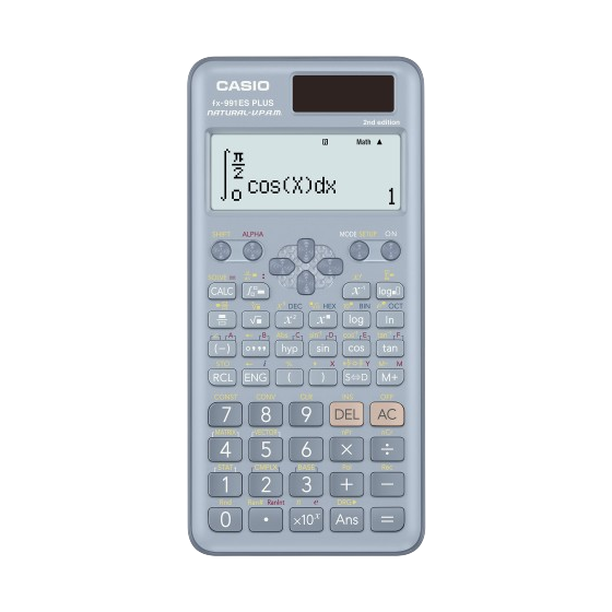 Casio Standard Scientific Calculator, Blue - fx-991ES PLUS-2BU