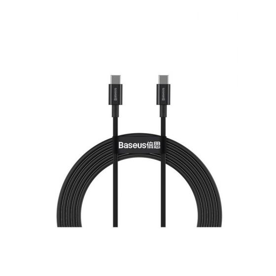Baseus Superior Series USB-C Charging and Data Cable, 2 Meters, Black - CATYS-C01