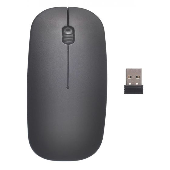 Keendex 4D Ultra Thin Wireless Mouse, Black - KX 3273