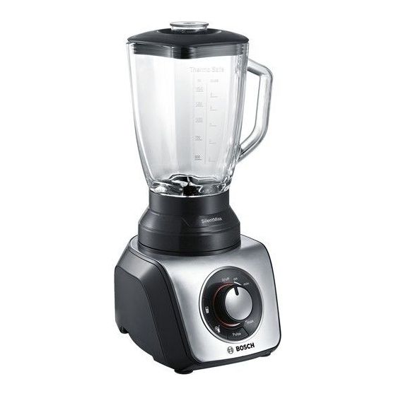 Bosch Blender 800 Watt, Black - MMB65G0M