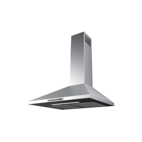 Turboline Air Line Plus Built-In Hood with Chimney, 60 CM, Silver - Air-L-XA60