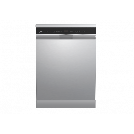 Midea Freestanding Dishwasher, 14 Persons, Stainless Steel- MDWEF1433DSS-WI-EG