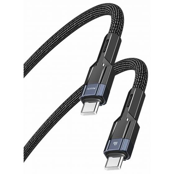 Yesido USB-C Charging Cable, 120 cm, Black - CA108