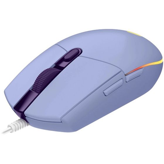 Logitech Wired Optical Gaming Mouse, Lilac - G102