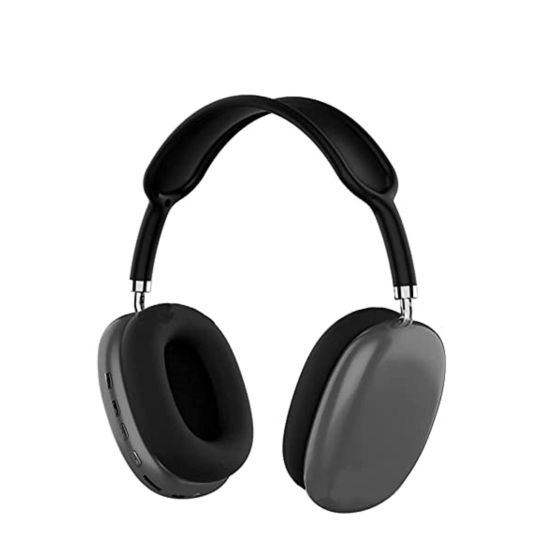 P9 Wireless Headphones with Built-in Microphone - Black