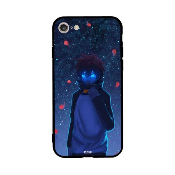 Anime Boy Printed Back Cover for Apple iPhone 8