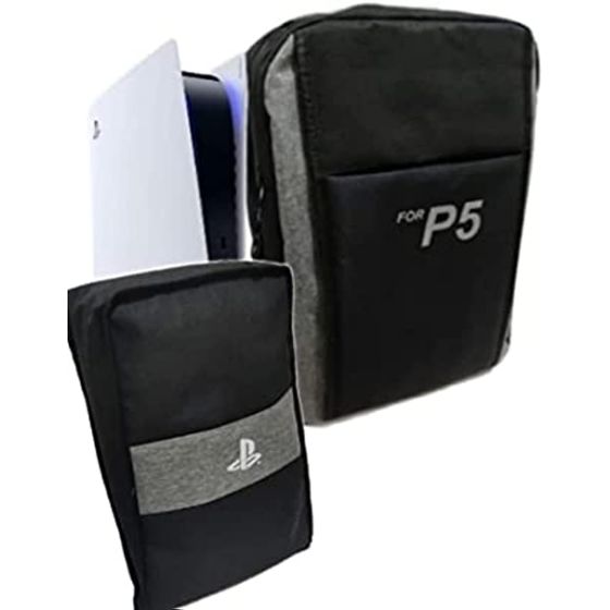 PlayStation 5 Bag, Black and Grey