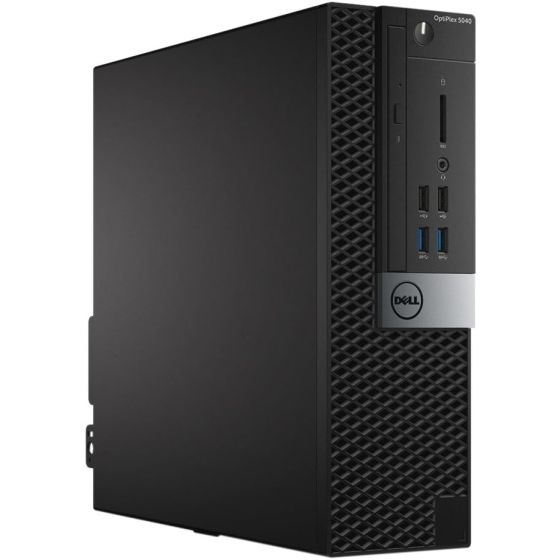 Dell Optiplex 5040 Tower PC, Intel Core i5-6500, 128 GB SSD, 8 GB RAM, Intel HD Graphics, DOS - Black